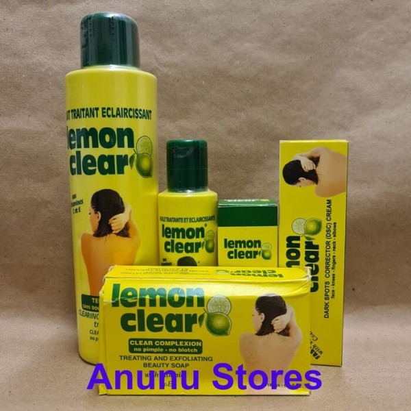 Lemon Clear Skin Clearing Beauty Products